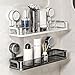 Waterproof Rustproof Bathroom Shelf Suction Cup Rack For Kitchens And Bedrooms