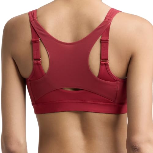 Image of Champion Women's Sports Bra, Motion Control Front-Zip, High-Impact Maximum Support, Breathable, Moisture-Wicking