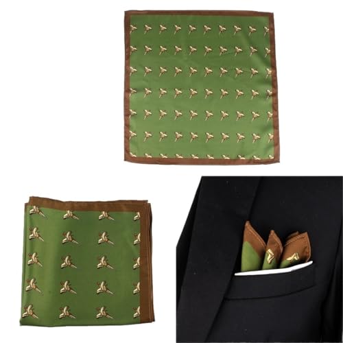 Pañuelos de bolsillo estampados para trajes de hombre y mujer pack de 2 unidades