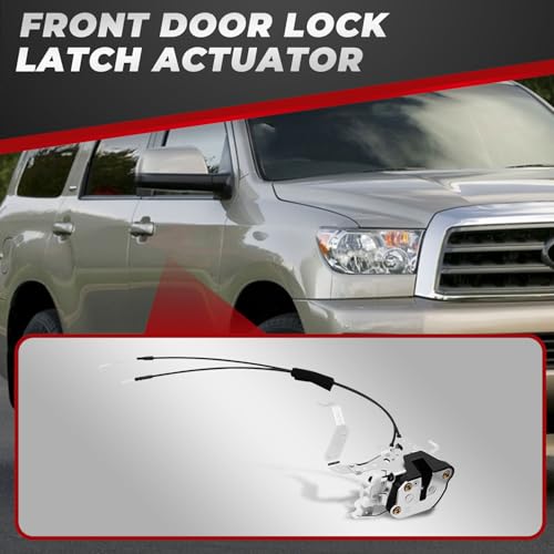 Image of Nakkaa Door Lock Latch Actuator Front Right Passenger Side Compatible with Sequoia 2001-2007 Tundra 2005-2006 69303-0C011 69304-0C011
