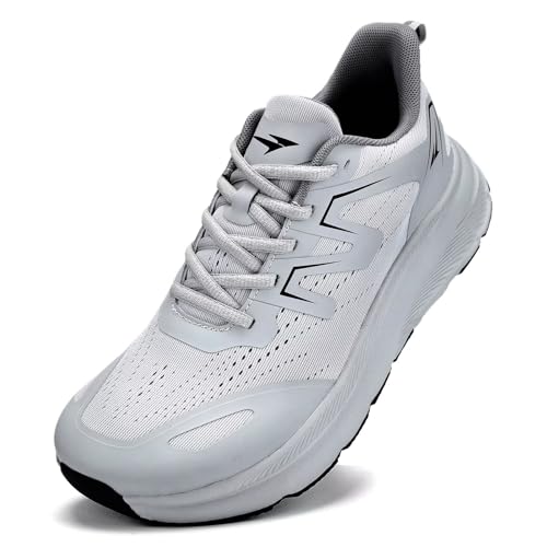 Image of Mens Wide Walking Shoes Wide Toe Box Running Casual Sneakers Tennis Comfortable Trail Athletic Sport Gym Soft Sole