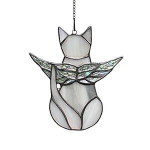 BOXCASA Engelskatzen-Gedenkfensterbild