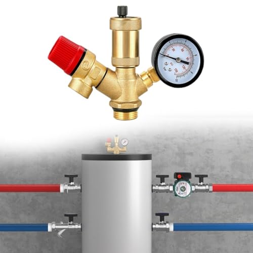 Soupape de sécurité pour chauffe-eau solaire et gestion de la pression - 6