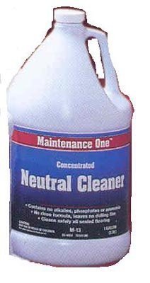 Neutral Glass & Floor Cleaner, 5 Gallons