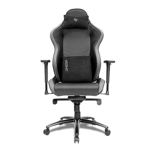 CADEIRA GAMER PICHAU OMEGA PRETA E CINZA, PG-OMG-BLK01