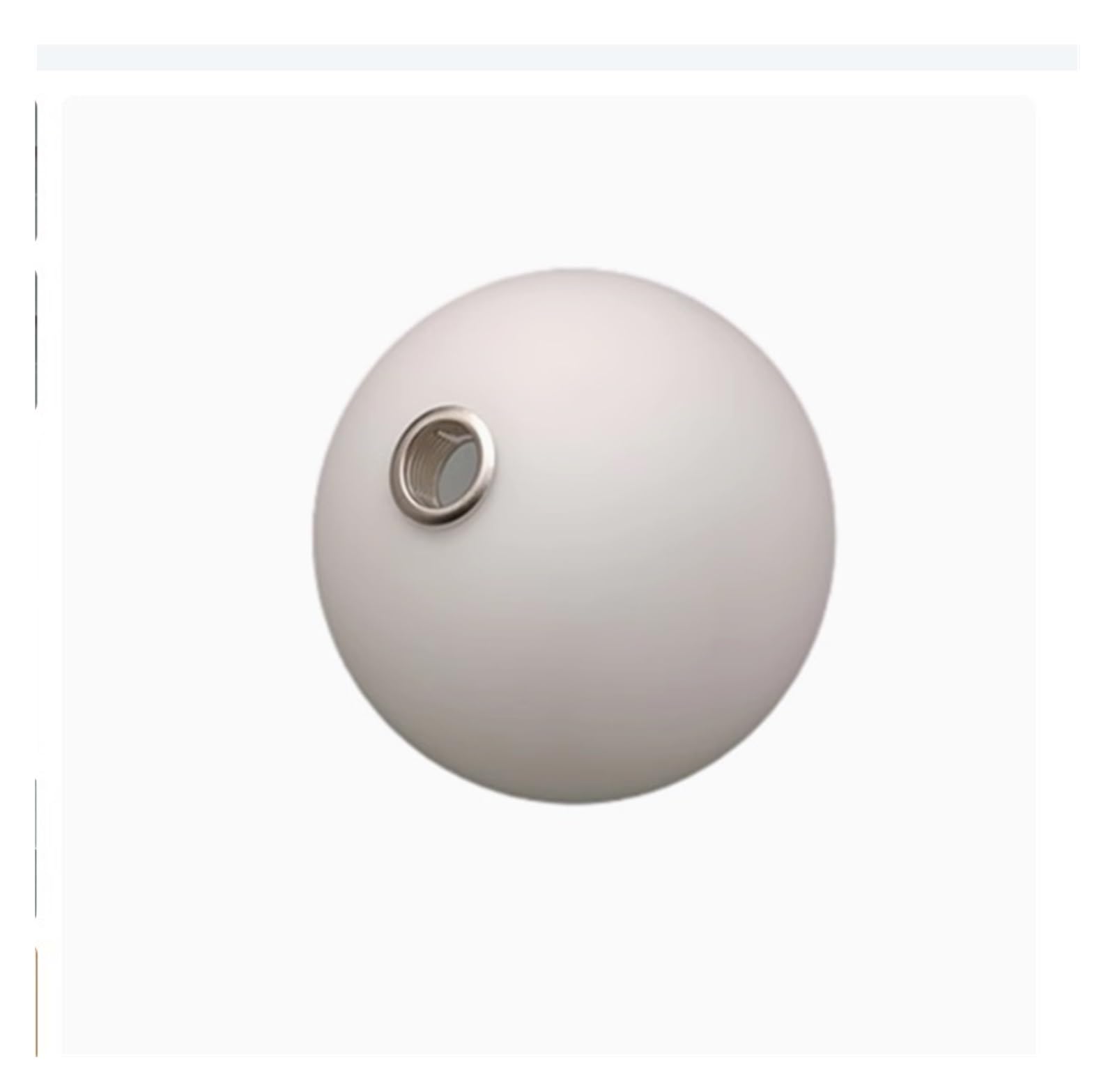 Globe Glass Lamp Shade E27/hole 4cm E14/hole 2.7cm Threaded Socket Matte White Glass Lampshade DIY Accessories 1pc(E27 D13cm)