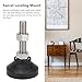 Fafeicy Leveling Feet 4 Pack Adjustable Furniture Leg Levelers with Thread Non Slip Rubber Pads for Machine Tools Office Home Furniture