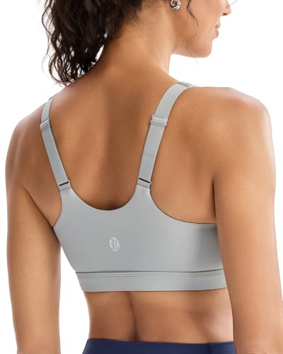 Image of RUNNING GIRL Adjustable Sports Bras for Women High Support,Full Coverage Molded Cup Sports Bra High Impact Workout Gym