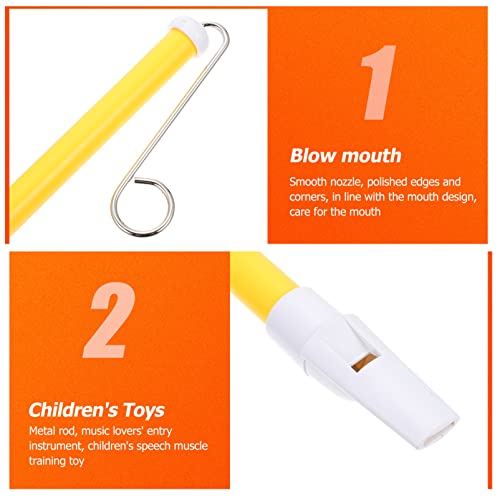 FOMIYES Fluit Kinderen Muzikaal Speelgoed Dia Fluitje Muzikale Wind Instrumenten Partij Ruis Maker Juichen Speelgoed… - Image 5