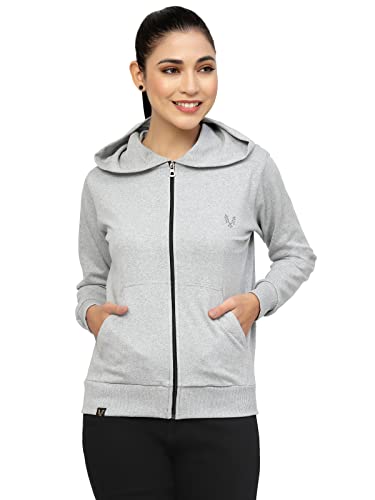Image of UZARUS Women's Cotton Anthra Sweatshirt Hoodie