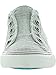 Blowfish Women's Play Fashion Sneaker, Dirty Grey Smoked Linen, 8.5 M US