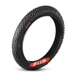 18x1.95 Fahrradreifen 18-1.95 mit Aggressivem Blockprofil für 18-Zoll-Felgen mit 18 1 95 BMX Stadt & Trail Allwetter-Design(1PC)