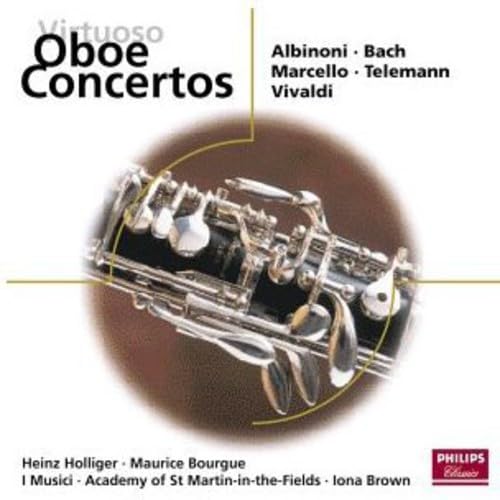 Virtuoso Oboe Concertos [Audio CD] Holliger; Johann Sebastian Bach and Iona Brown