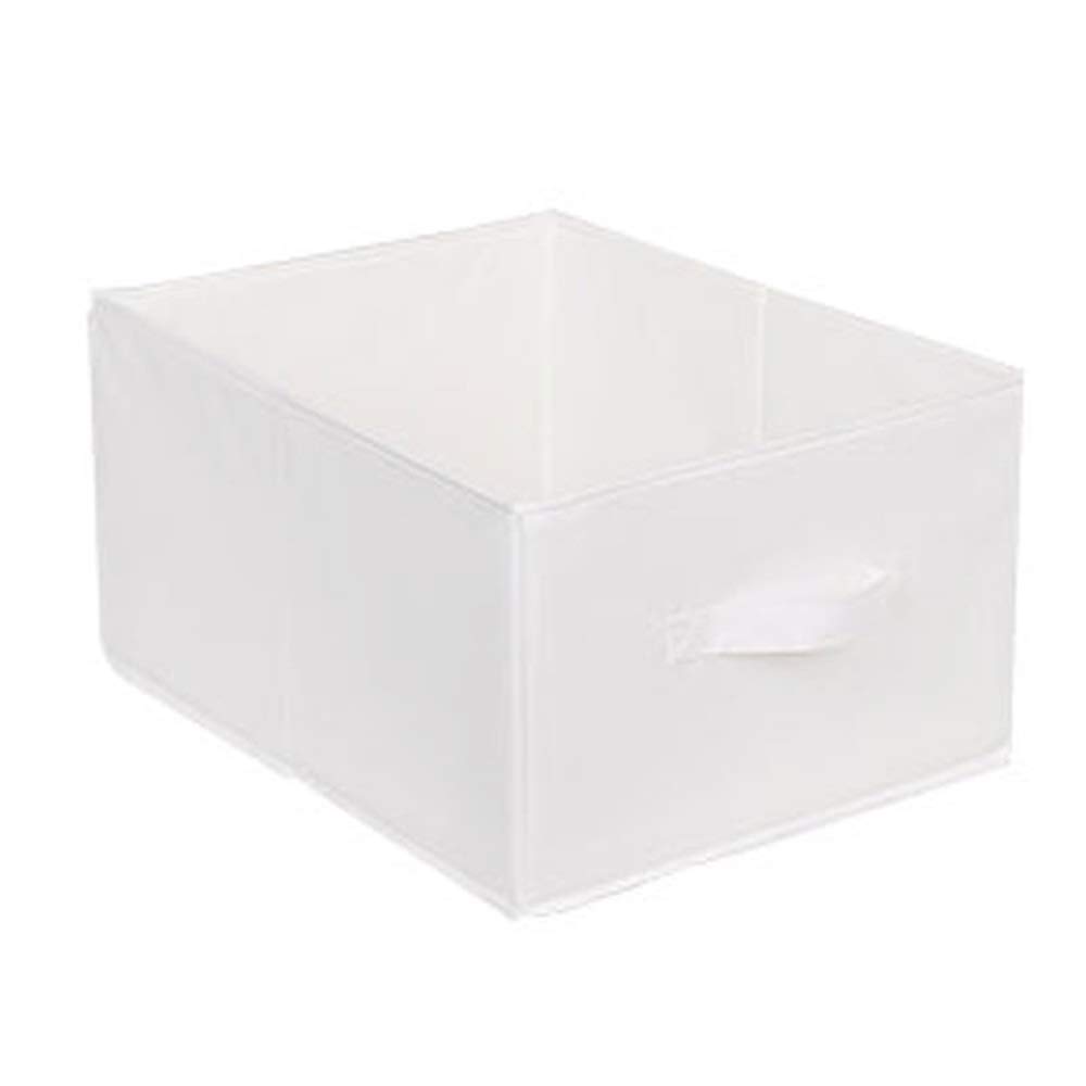 ETRGFTHU Storage Box Collapsible Wardrobe Storage Box Fabric Clothes Storage Box Dormitory Home No Odor, Washable With Six Layers Of Hanging Bags(White)