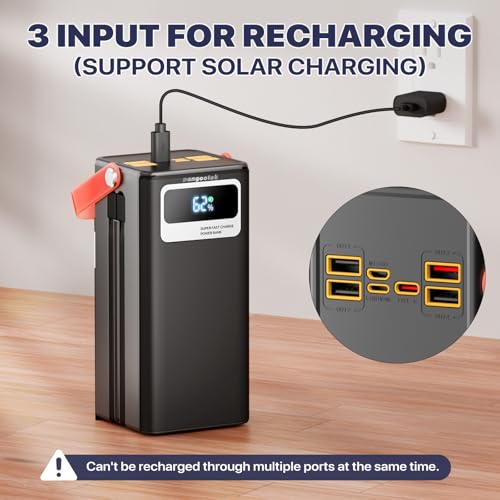 Portable Power Bank Station 99Wh Outdoor Generator with Flashlight LCD Display Backup Phone Battery Pack Portable PD Fast Charger for Laptop Cellphone Travel Camping Home Use 8 AI VOLT Generator Website 41yEW7f niL. SL500 AI VOLT Generator Website