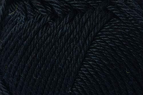 Schachenmayr since 1822 Catania 9801210-00110 - Gomitolo di filato per lavoro a maglia, 100% cotone, 50 g, 10 pezzi, colore: Nero