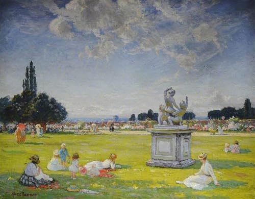 Toile Murale L'été à Hampton Court Maud Fanner Art Premium Impression