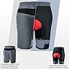 Sportneer Cycling Shorts Mens Mountain Bike Shorts for Men MTB Shorts Cycle Shorts Lightweight and Baggy with Zipper Pockets MTB Bicycle Shorts for Outdoor Cycling Running Bicycle Training - Image 3
