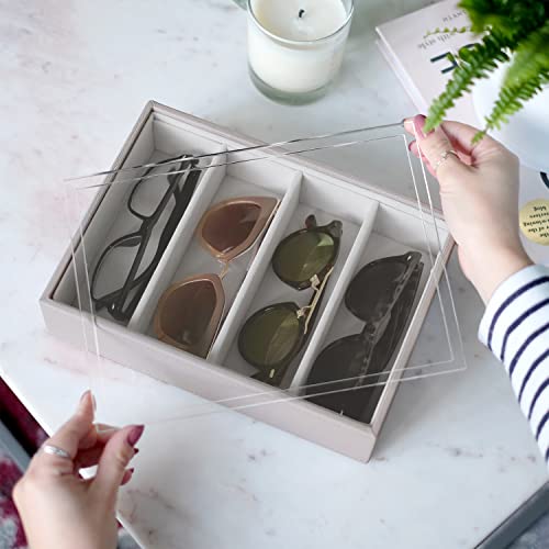 Boîte à bijoux Stackers taupe pour sublimer votre coiffeuse au quotidien