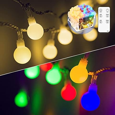 Globe Lichterkette, Lichterkette Innen 20M 150 Led Cover
