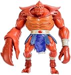 Figurine d'action Masters of The Universe Origins Deluxe Clawful 200X Cartoon Collection, 5,5 po guerrier de télévision des années 1980 Grip of Evli, design détaillé