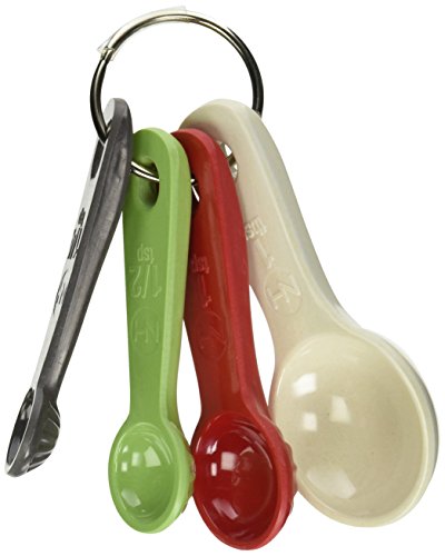Natural Home Products Moboo Ribbed Measuring Spoons - Charcoal-Gray #TOP21