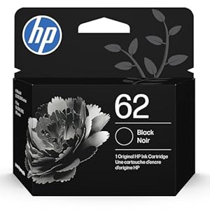 Original cartucho de tinta HP 62 negro (C2P04AN)