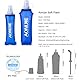 AONIJIE 5L Multifunktionale Ultrleicht Fahrradrucksack / Trinkrucksack Getränketasche mit 500ML Trinkflasche für Wandern, Training, Laufen, Klettern (Schwarz mit 500ml Trinkflasche)