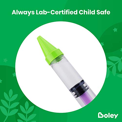 Boley Crayon Super Soaker - 12 Pk 17" Long Range Water Gun Pool Party Game Set - Big Water Guns For Kids & Adults - Ages 3 And Up! #TOP3