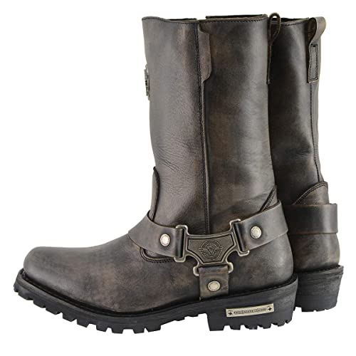Image of Milwaukee Leather Women's Premium Leather Motorcycle Harness Boots Collection MBL - 11
