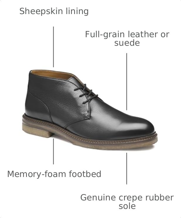 Image of Johnston & Murphy Mens Calder Chukka Boot