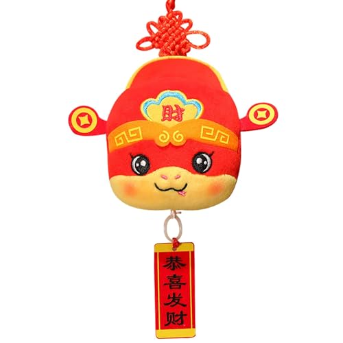 Serpiente del Año Nuevo Lunar, Serpiente de peluche,Serpiente de peluche de 4 pulgadas para el Año Nuevo Chino - Animales de peluche decorativos del año lunar, adornos para coche, colgante de serpient Serpiente del Año Nuevo Lunar, Serpiente de peluche,Serpiente de peluche de 4 pulgadas para el Año Nuevo Chino - Animales de peluche decorativos del año lunar, adornos para coche, colgante de serpient