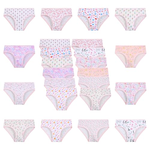 Girls Underwear 12 Pack Soft Kids Briefs Cotton Comfortable Panites2