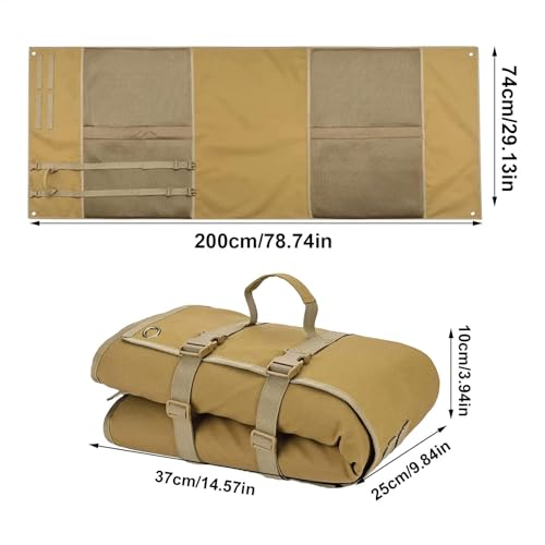 Tapis de camping isolant et pliable pour sol humide extérieur