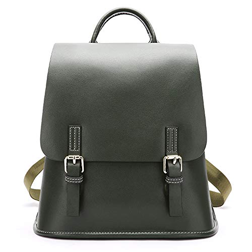 PENIOR 本革リュックサック レディース ショルダー ハンド 3WAY 肩がけ 片肩用 両肩用 リュック バッグ カバン 二層牛革 オイルレザー 防水 復古風 森ガール 純色 おしゃれ 通学 通勤 デート OL iPad収納 3色展開
