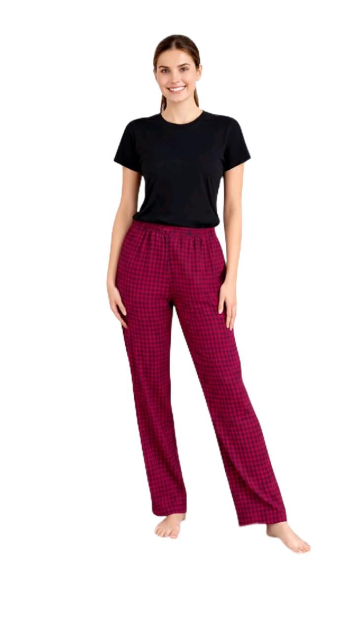 Women's Cotton Pyjama Relaxed Fit with Side Pocket-image-43