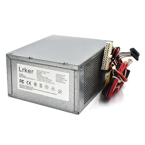L300PM-00 300W Power Supply Compatible with Dell Optiplex 3010 7010 9010/Inspiron 3847 530 537 540 545 560 580 620 660/PS-6301-06D G9MTY L300PM-00 L265EM-00 AC265AM-00 H300PM-00 HU300PM-00 X9GWG XW598