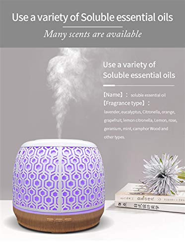 Difusor de Aromas Eléctrico Sky 500ml con Luz LED miniatura 3