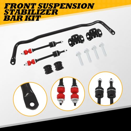 Jecoupoon Front Stabilizer Bar Kit Compatible with R-a-m 1500 2011-2018 by Jecoupoon - Used condition - Image 2