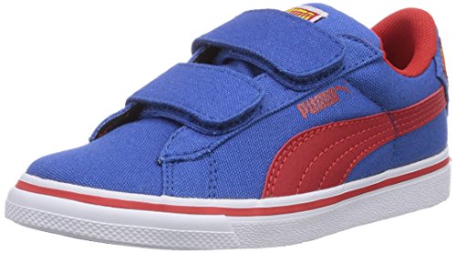 PUMA S Vulc CVS Superman V Kids - Zapatilla Deportiva de Lona Infantil, Color Azul, Talla 20