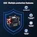 Surpass Hobby RC Brushless Motor ESC Combo Waterproof 2430 7200KV Brushless Motor and 35A ESC Combo Set for 1/16 1/18 Remote Control Cars Trucks Off-Road Vehicle