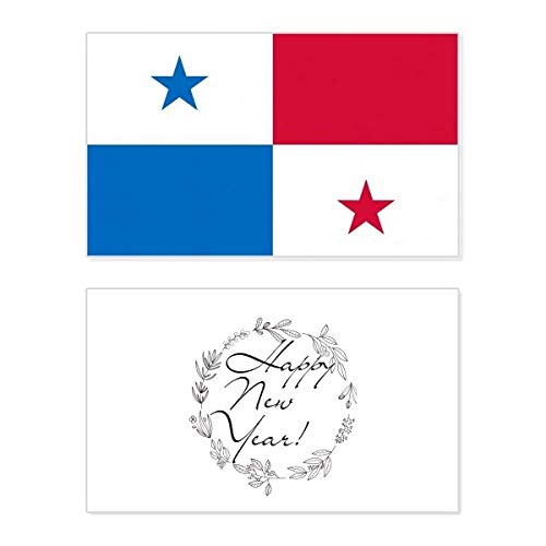 Tarjeta conmemorativa de Año Nuevo de Panamá: un elegante detalle cultural de colección