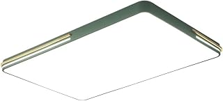 SHUANGZ Luz De Panel De Lámpara De Techo Verde Macaron Luz De Techo LED Moderna Accesorio De Iluminación Decorativa De Techo De Madera 3 Colores De Luz Cambiables Adecuado para Pasillo