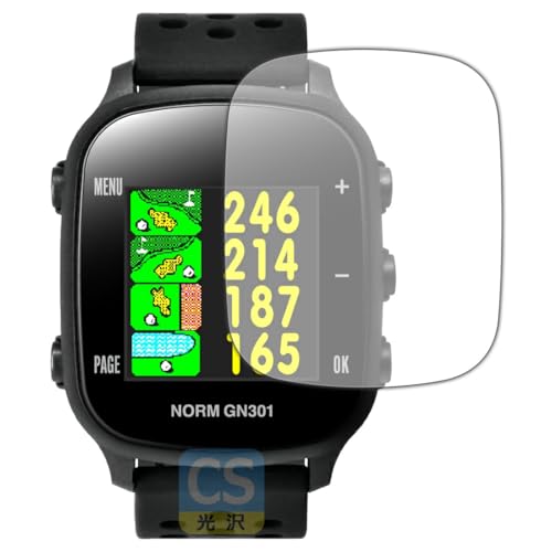 PDAH[ THE GOLF WATCH NORM GN301 Ή Crystal Shield ی tB  {