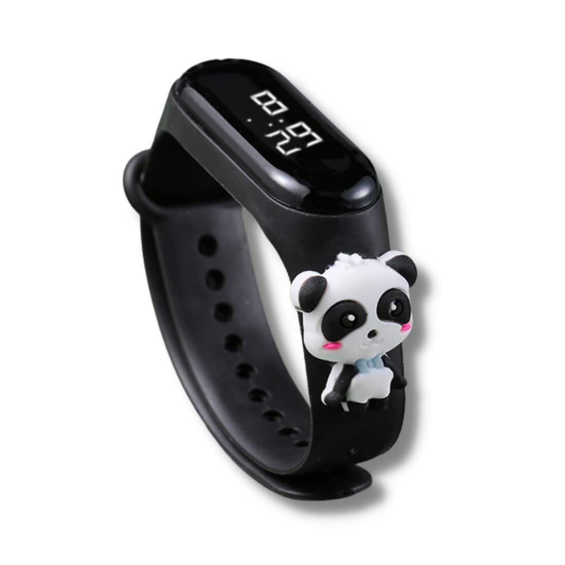 Truvic Digital Unisex Child Watch (Black Dial Multi Colored Strap) (B0B65JBSVM) Amazon Price History, Amazon Price Tracker