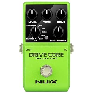 8 Analogue Drive Modes | Access a wide range of tones, from subtle boost to full-on distortion, using eight classic analogue overdrive circuits tailored for versatile playing styles True Bypass for Pure Signal | Maintains your guitar’s natural tone b...