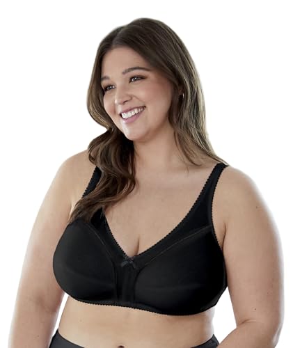 Image of Bestform Women's Comfortable Wireless Cotton Bra with Unlined Seamed Cups 5006825