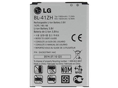 BATTERIA BL-41ZH DI RICAMBIO PER LG L50 LFINO LEON JOY ORIGINALE 1900mAh 3,8V NUOVA
