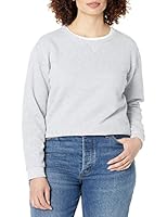 Hanes womens Ecosmart Crewneck Sweatshirt, Light Steel, Small US