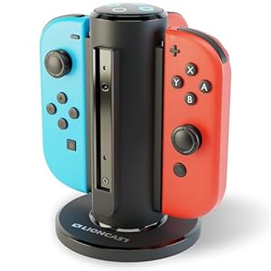 Lioncast Joy-Con Quad-Ladegerät für Nintendo Switch